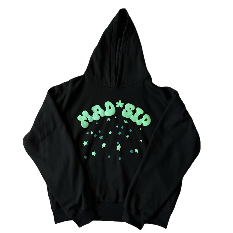 BLACK HOODIE STARS