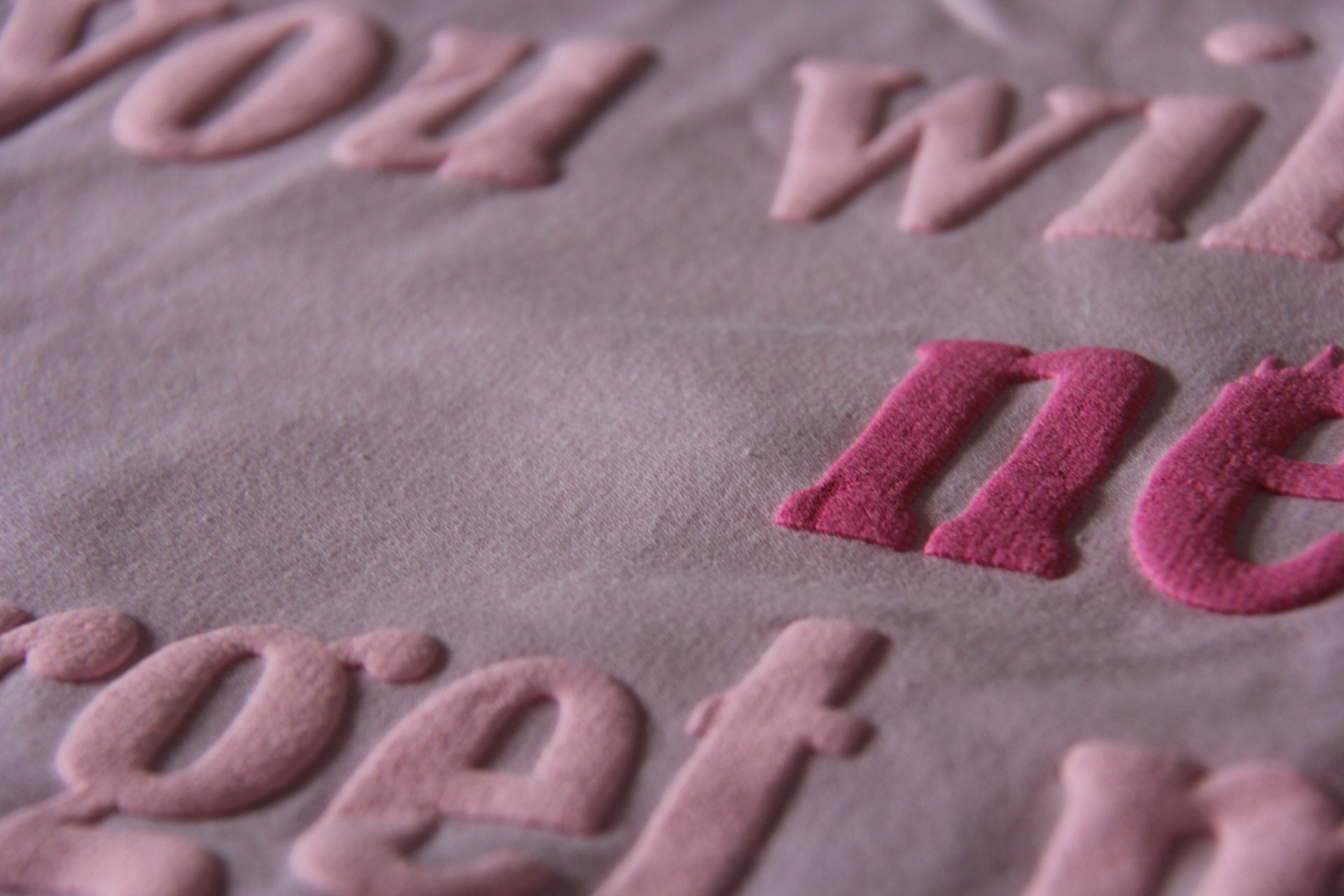 LIGHT PINK HOODIE YWNFM